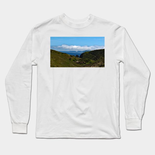 Channel Islands National Park Santa Cruz Island Long Sleeve T-Shirt by supernova23